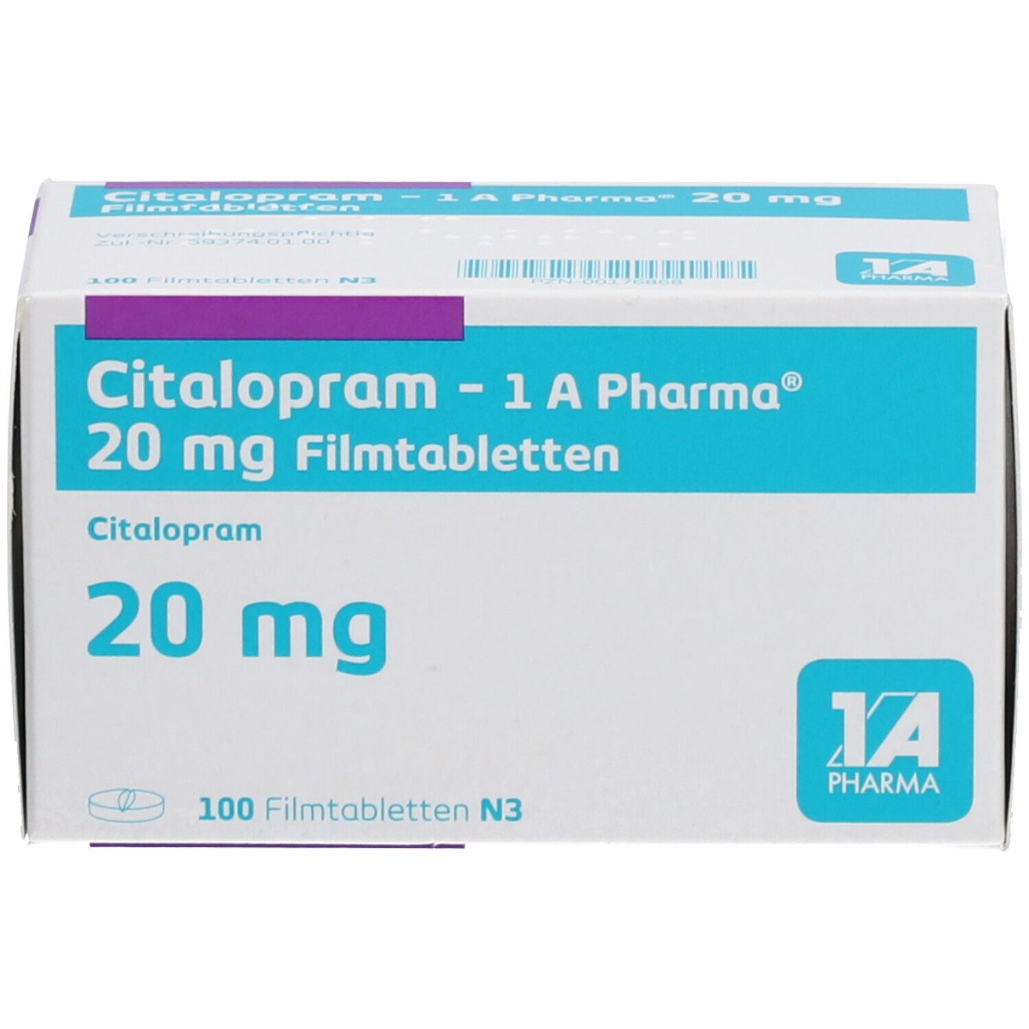 Citalopram 1A Pharma® 20Mg