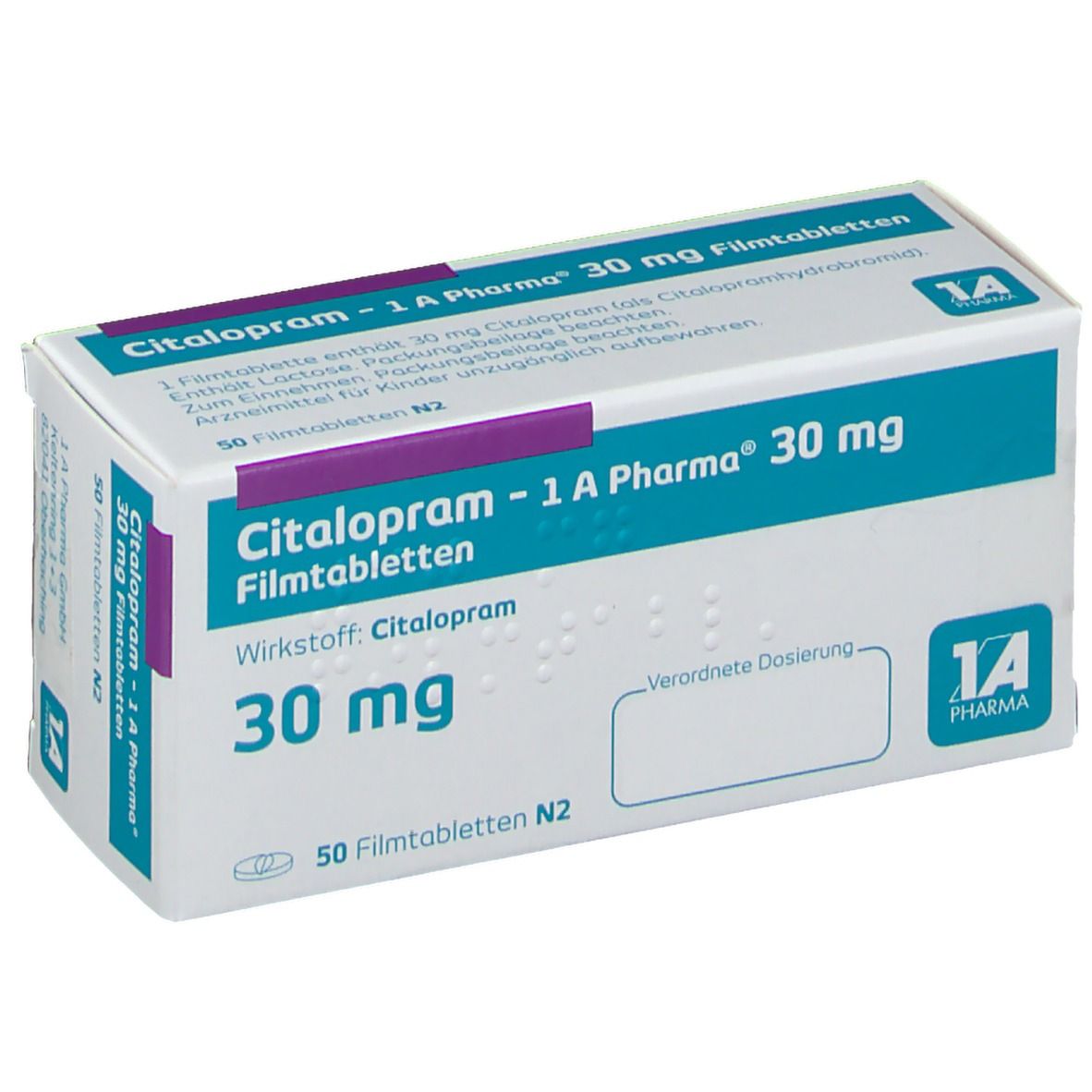 Citalopram 1A Pharma® 30Mg