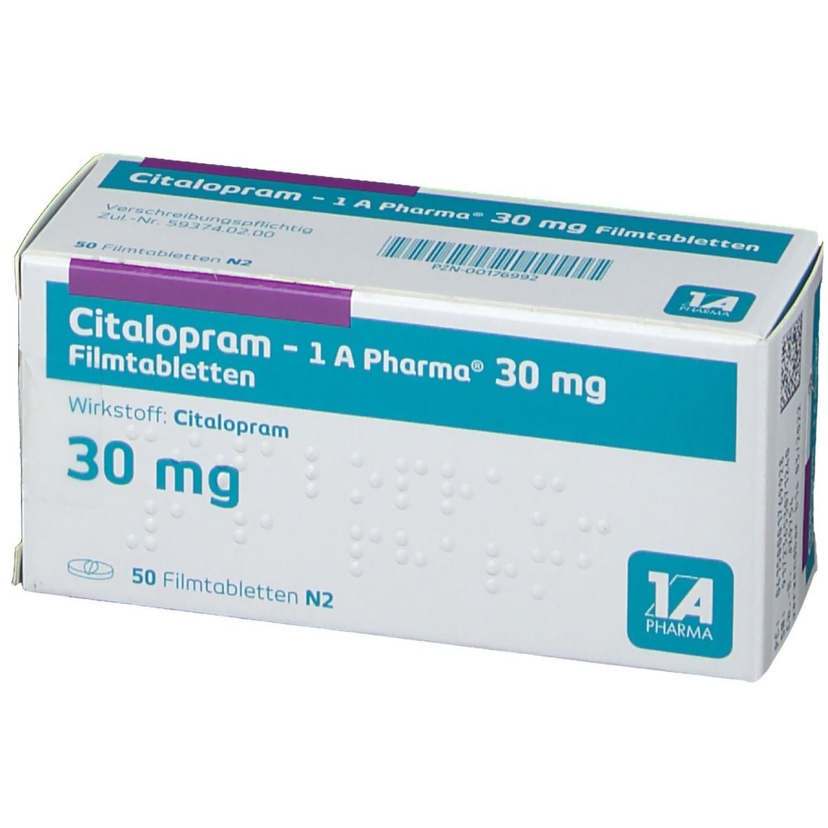 Citalopram 1A Pharma® 30Mg