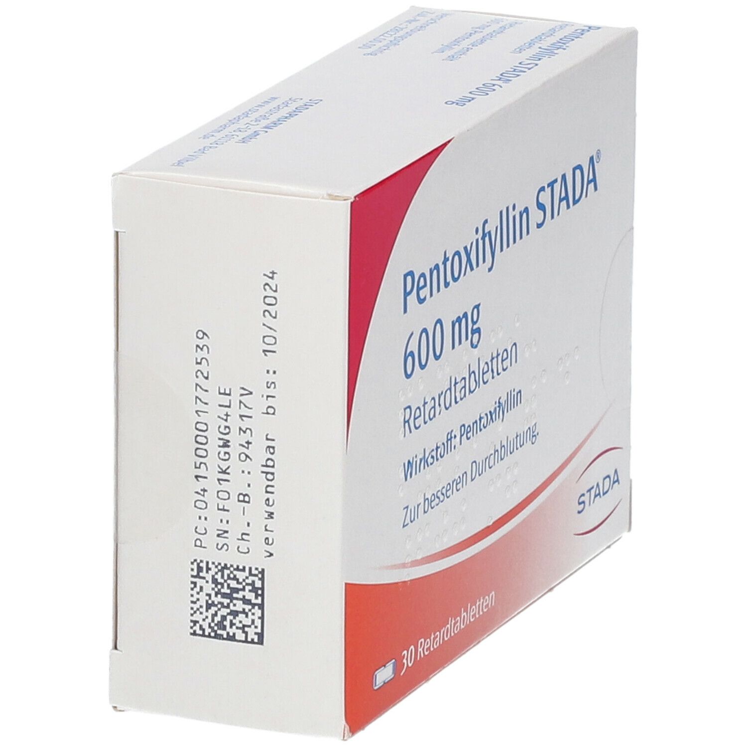 Pentoxifyllin STADA® 600 mg Retardtabletten