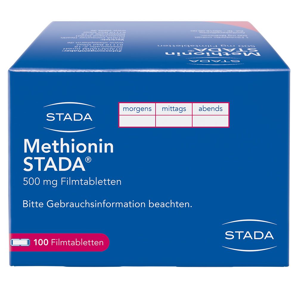 Methionin STADA® 500 mg Filmtabletten