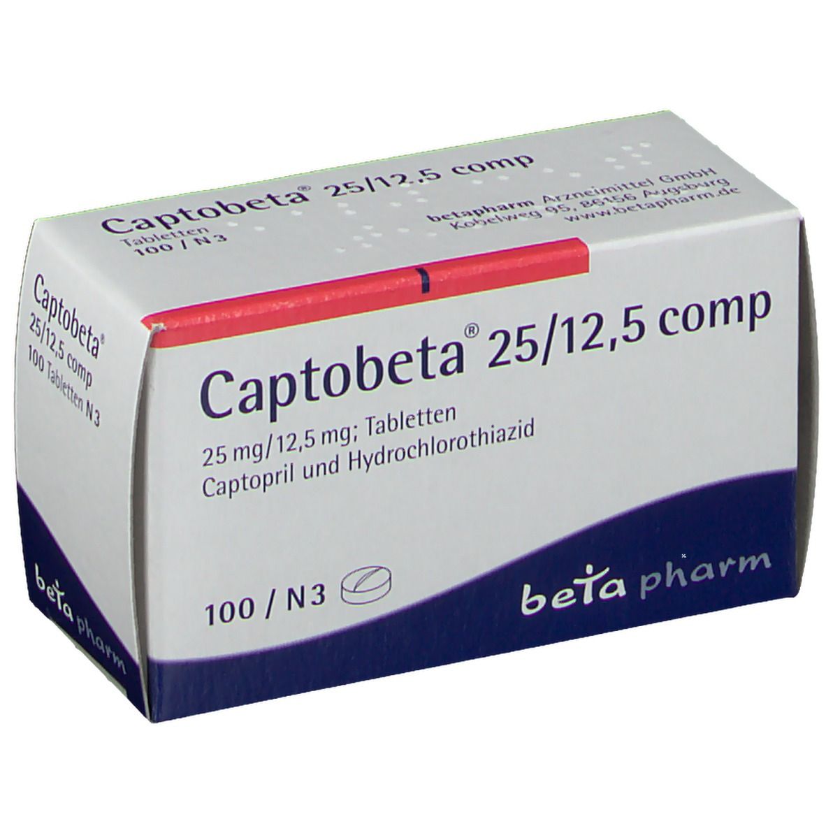 Captobeta® 25/12,5 comp