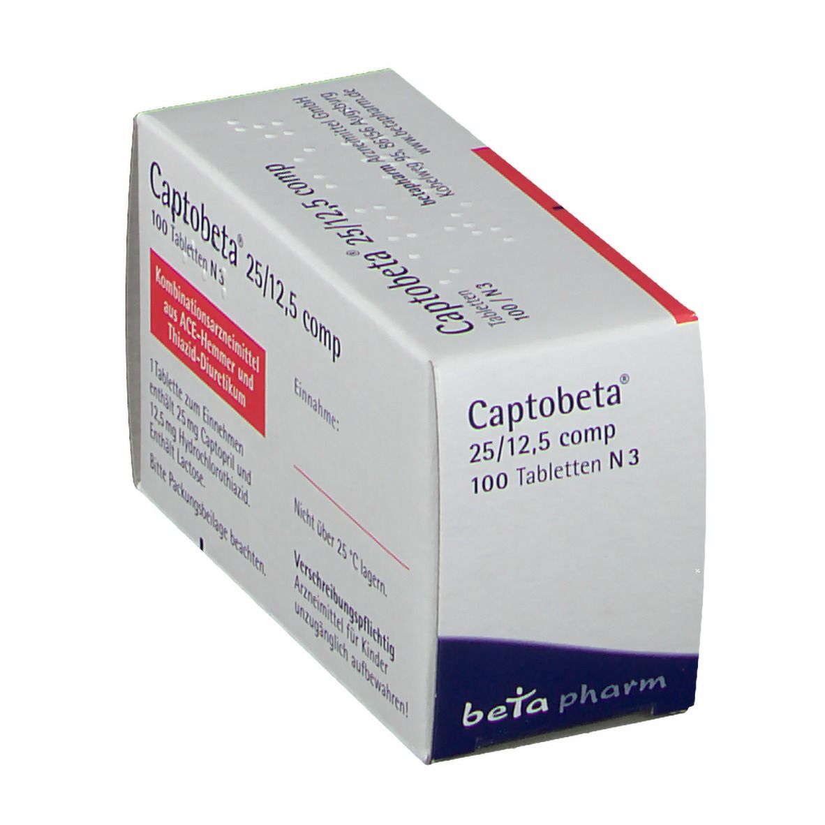 Captobeta® 25/12,5 comp