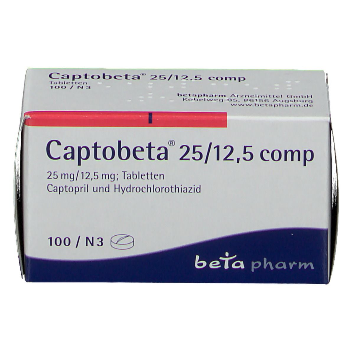 Captobeta® 25/12,5 comp