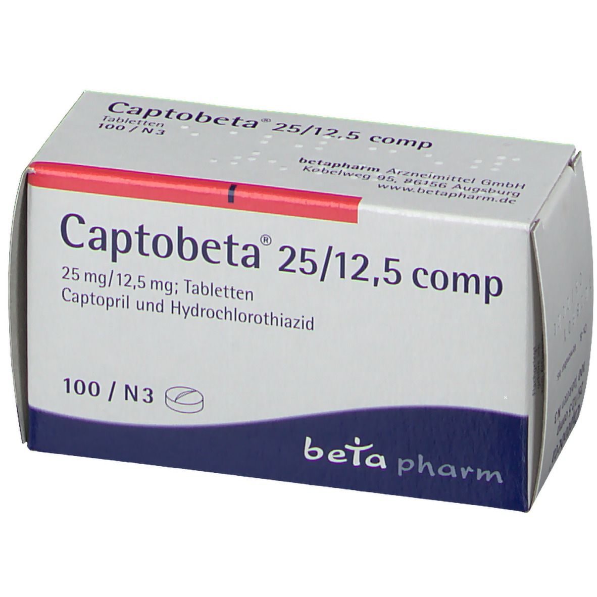 Captobeta® 25/12,5 comp