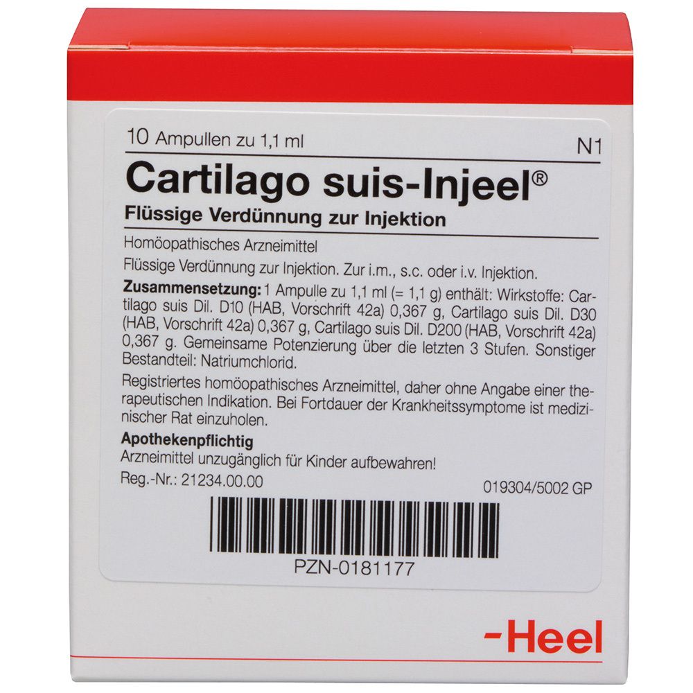 Cartilago suis-Injeel® Ampullen