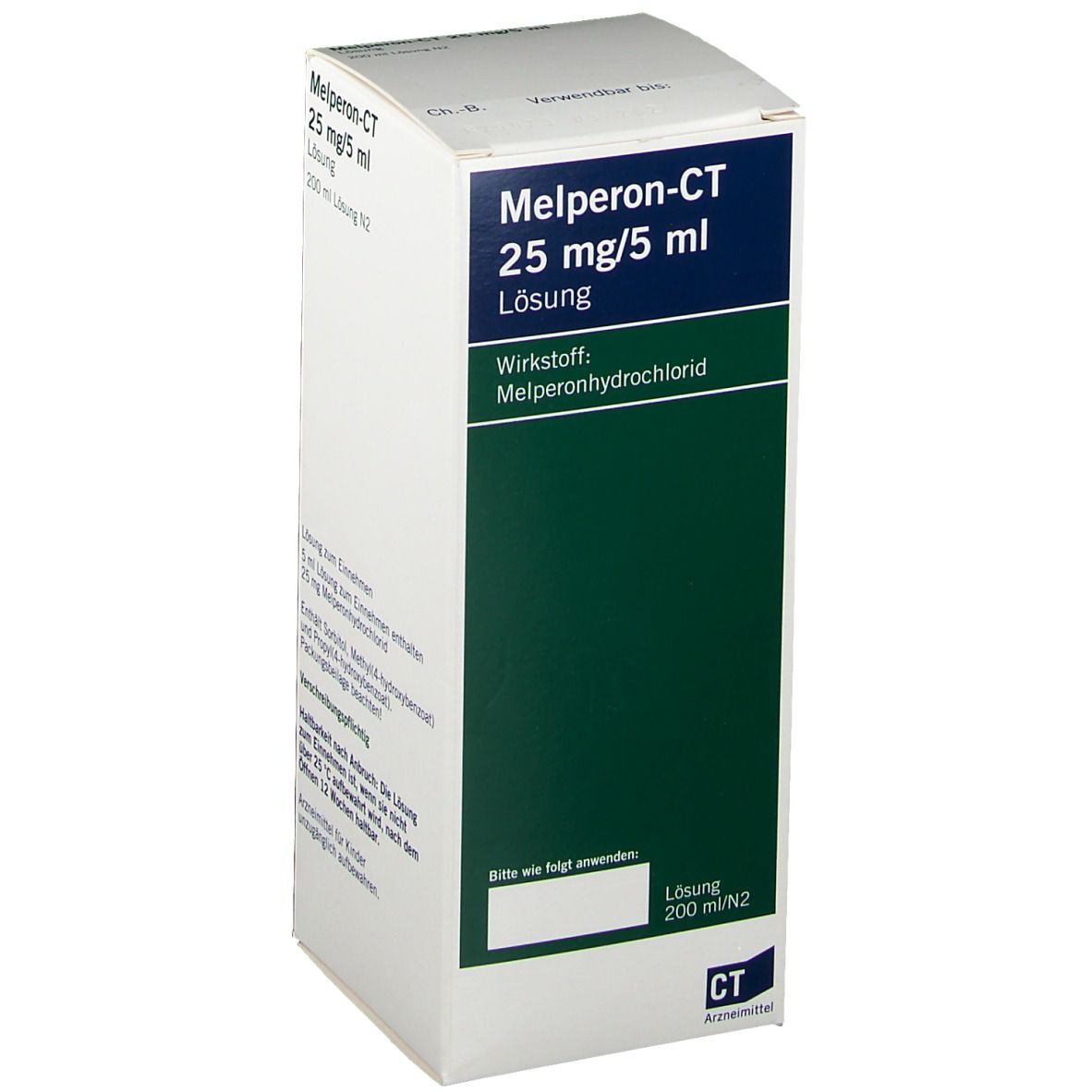 Melperon- Ct 25 mg/5 ml Loesung