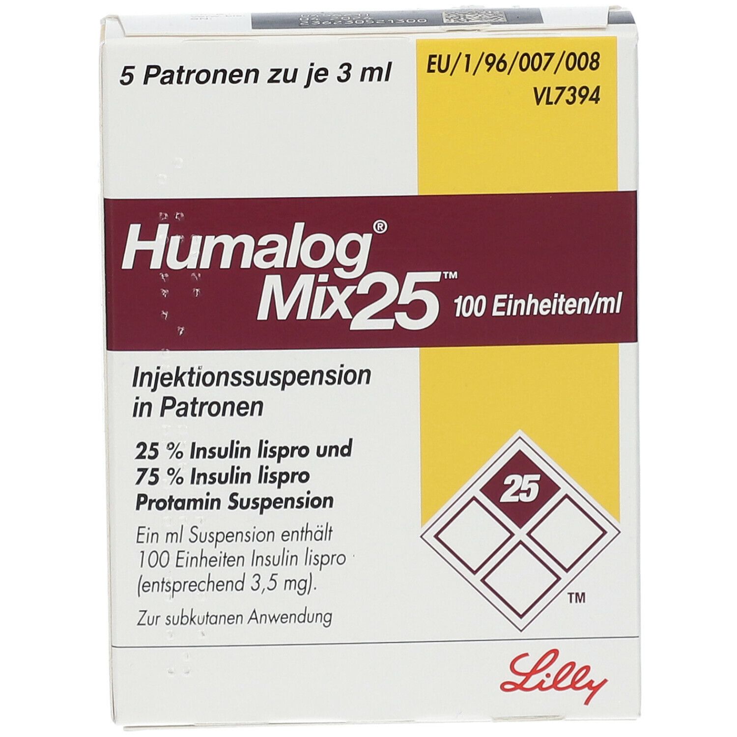 Humalog® Mix25™ 100 Einheiten/ml