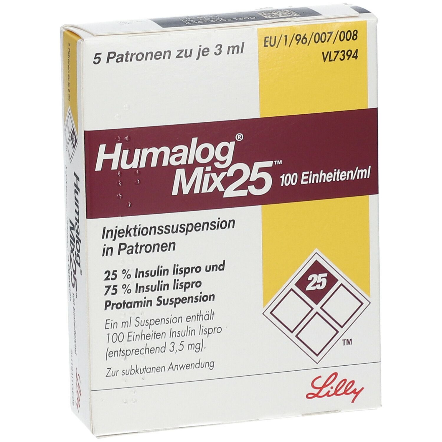 Humalog® Mix25™ 100 Einheiten/ml