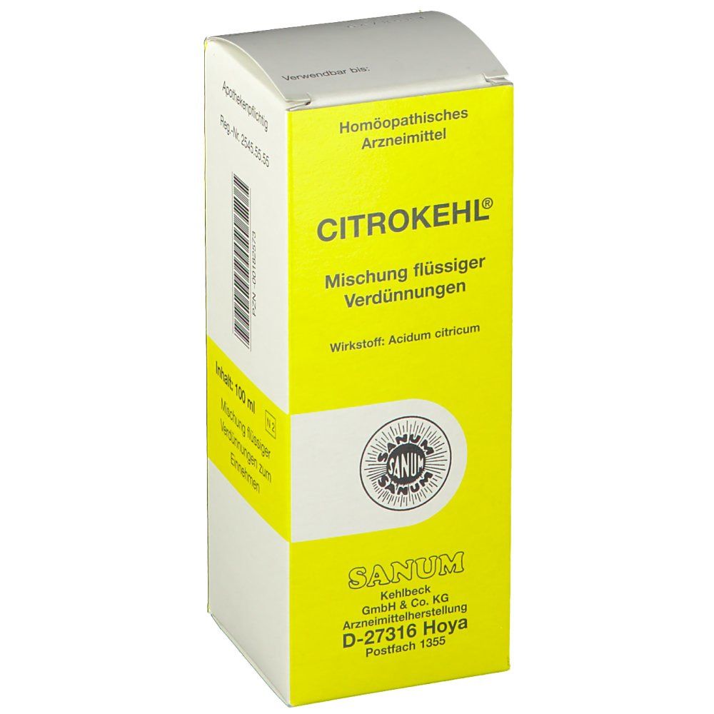 Citrokehl® Mischung flüssiger Verdünnungen