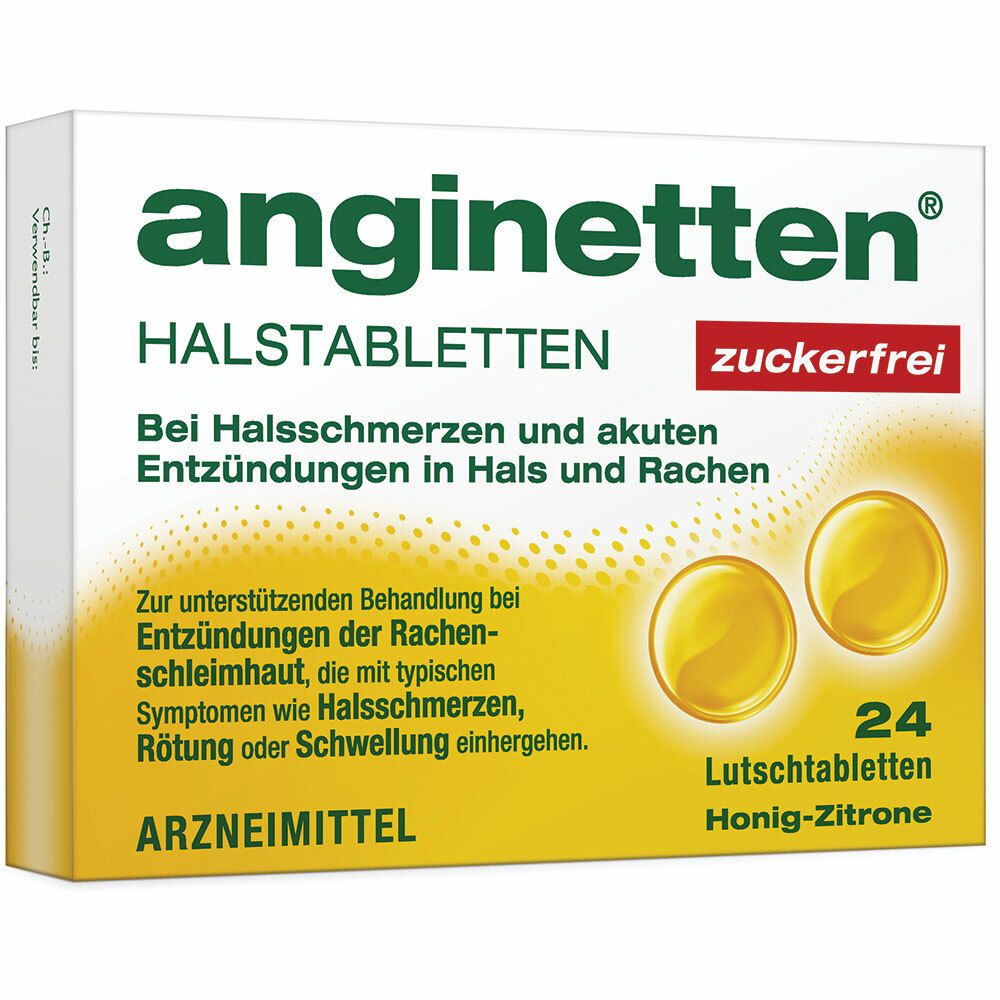 anginetten® Halstabletten zuckerfrei