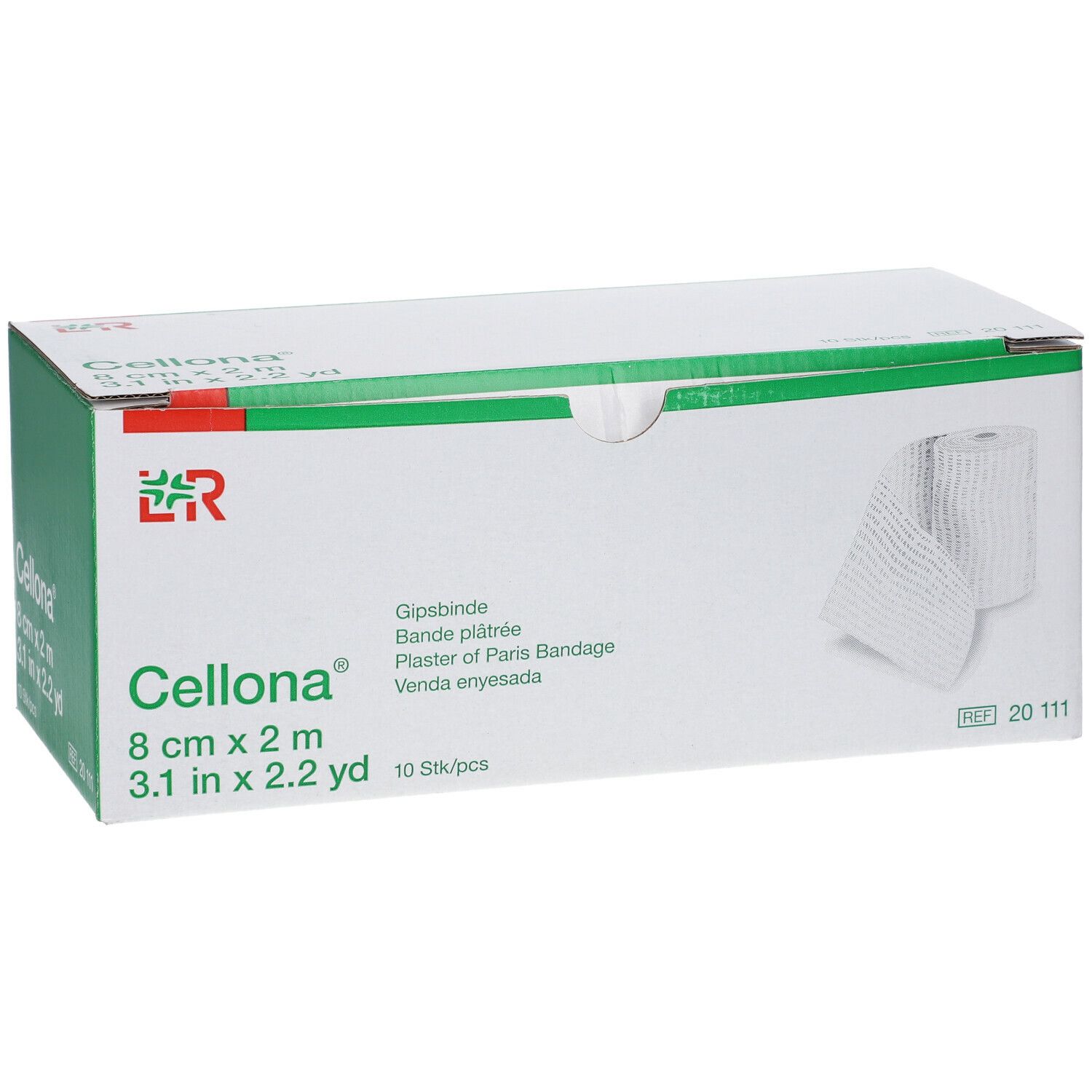 Cellona® Gipsbinde 8 cm x 2 m 10 St - SHOP APOTHEKE