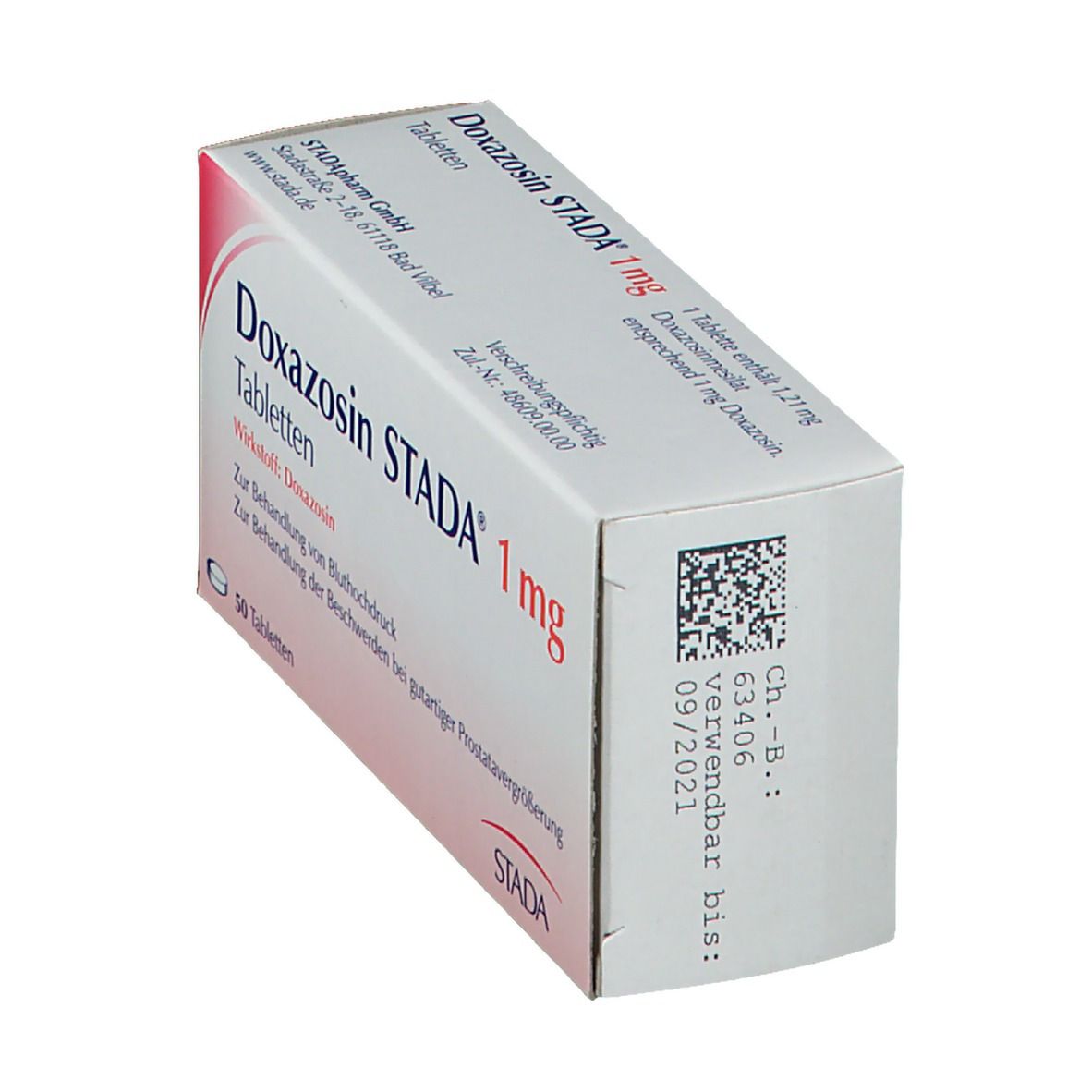 Doxazosin Stada 1 mg Tabletten 50 St