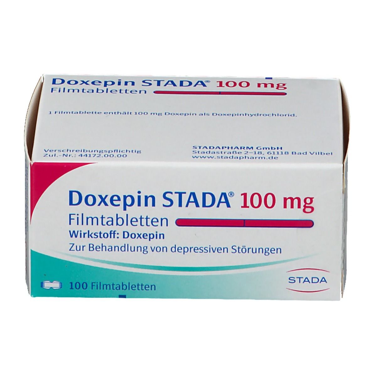 Doxepin STADA® 100 mg 100 St mit dem E-Rezept kaufen - Shop Apotheke