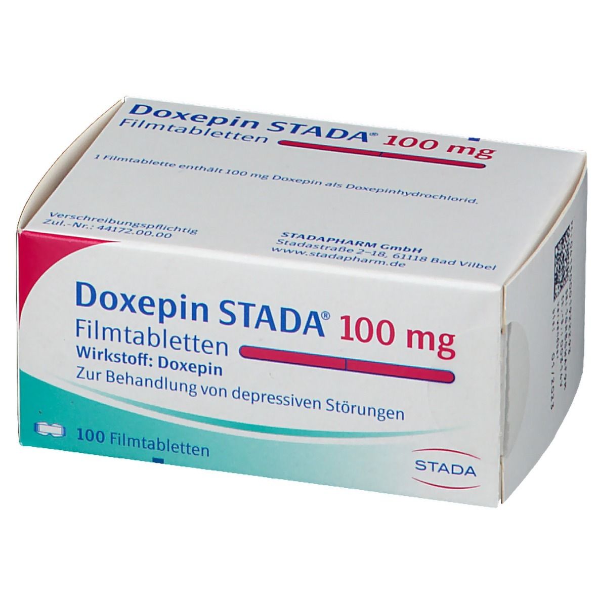 Doxepin STADA® 100 mg 100 St mit dem E-Rezept kaufen - Shop Apotheke