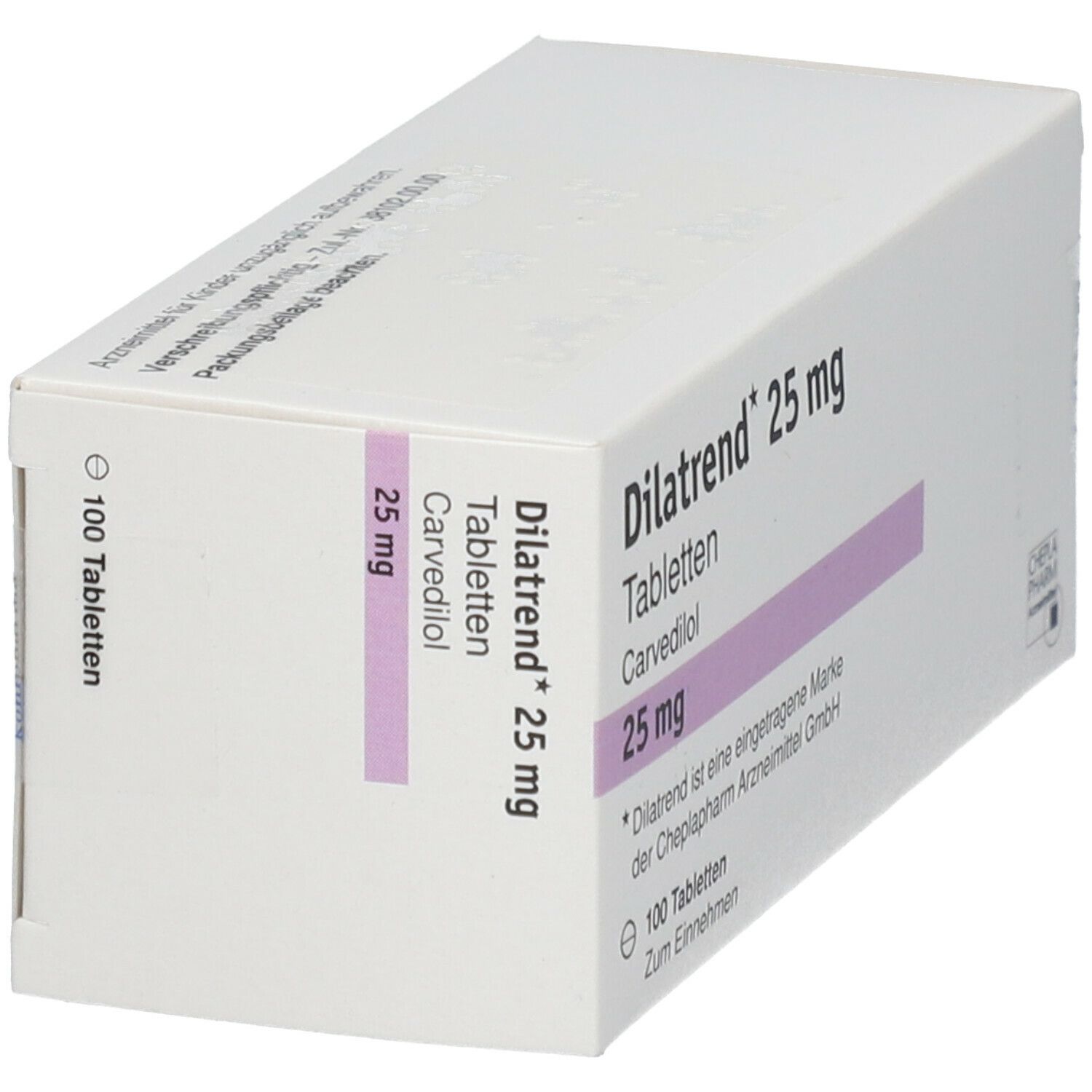 Dilatrend 25 mg Tabletten 100 St