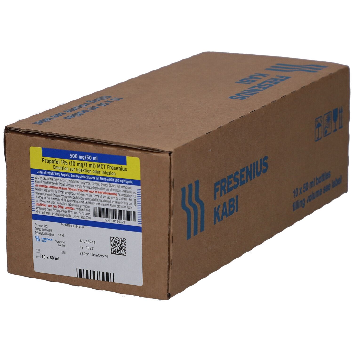 Propofol 1% 10 mg/1 ml MCT