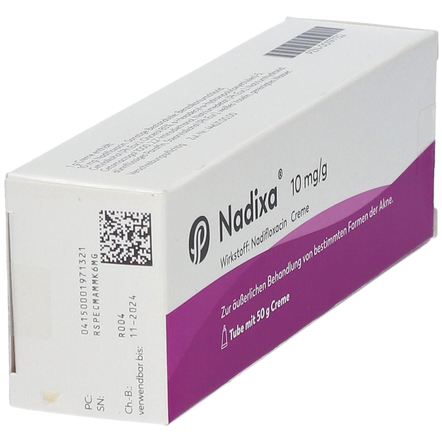 Nadixa 10 mg/g Creme 50 g