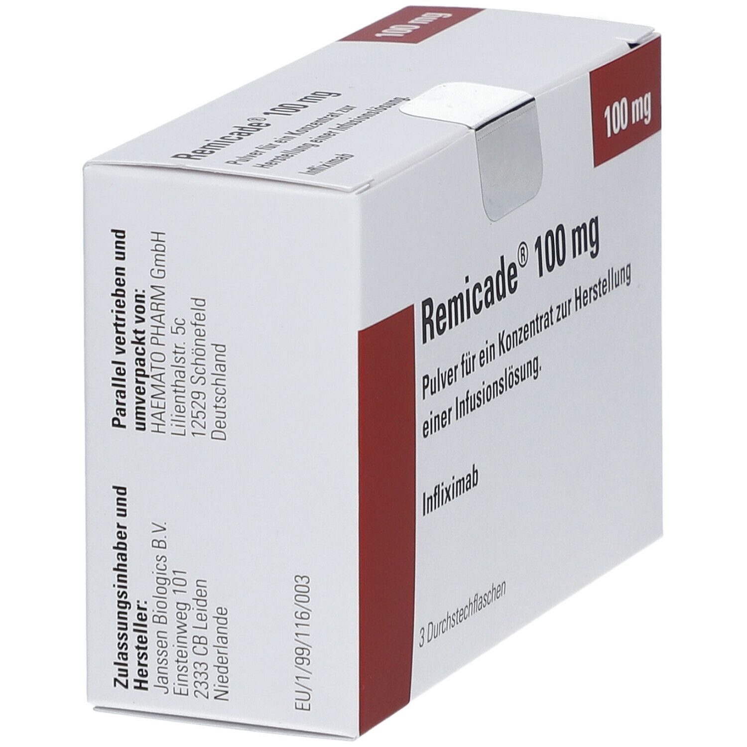 Remicade 100 mg 3 St mit dem E-Rezept kaufen - Shop Apotheke