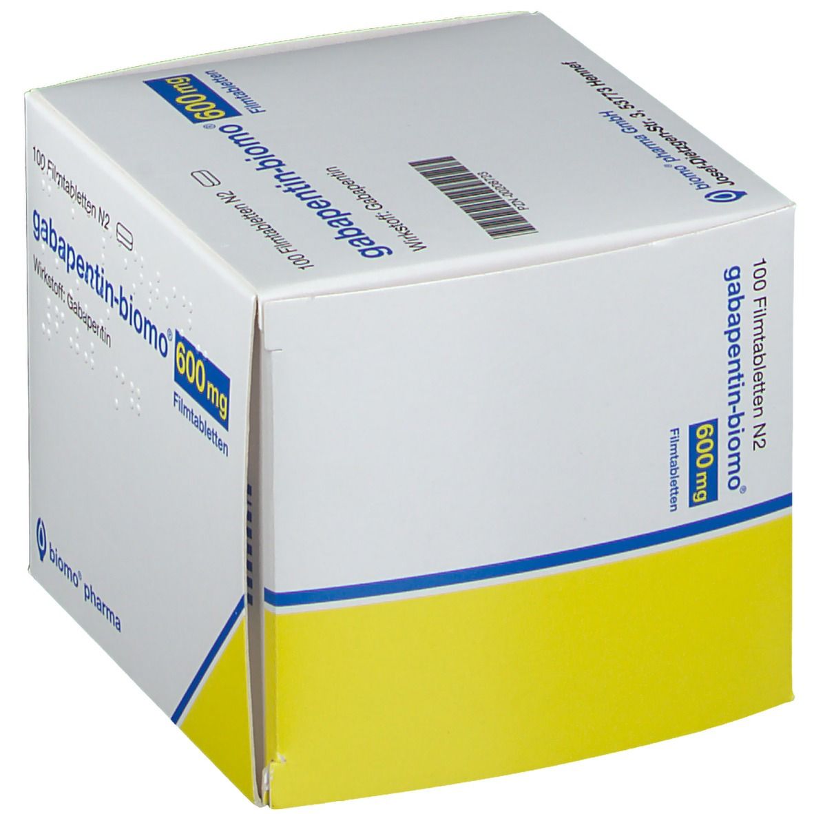 gabapentin-biomo® 600 mg