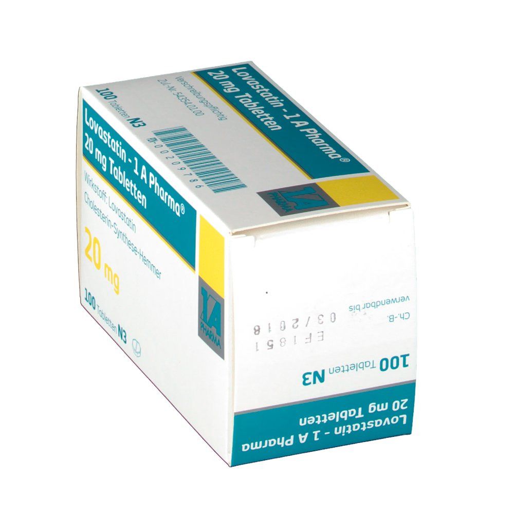 Lovastatin - 1 A Pharma® 20 mg