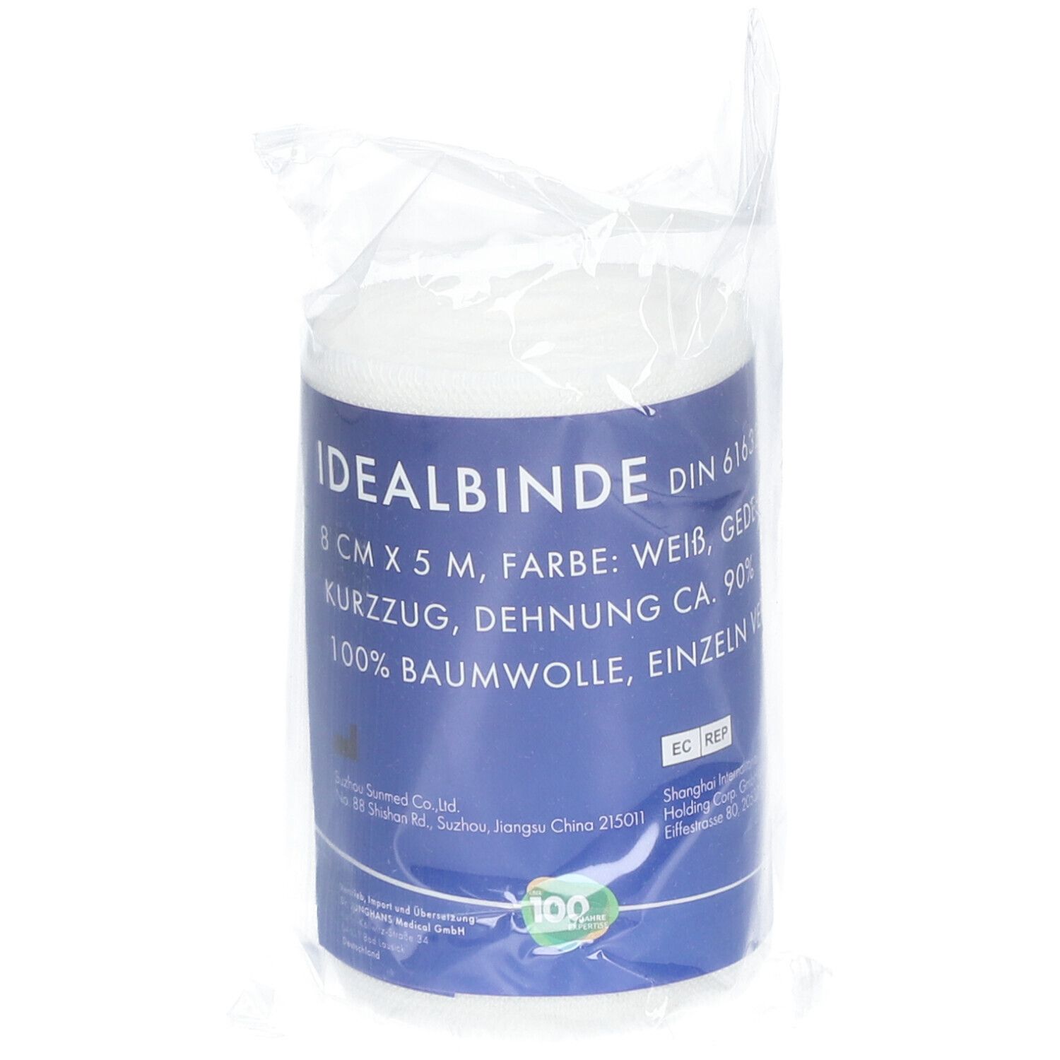 Idealbinde DIN 5mx8cm i.Zell