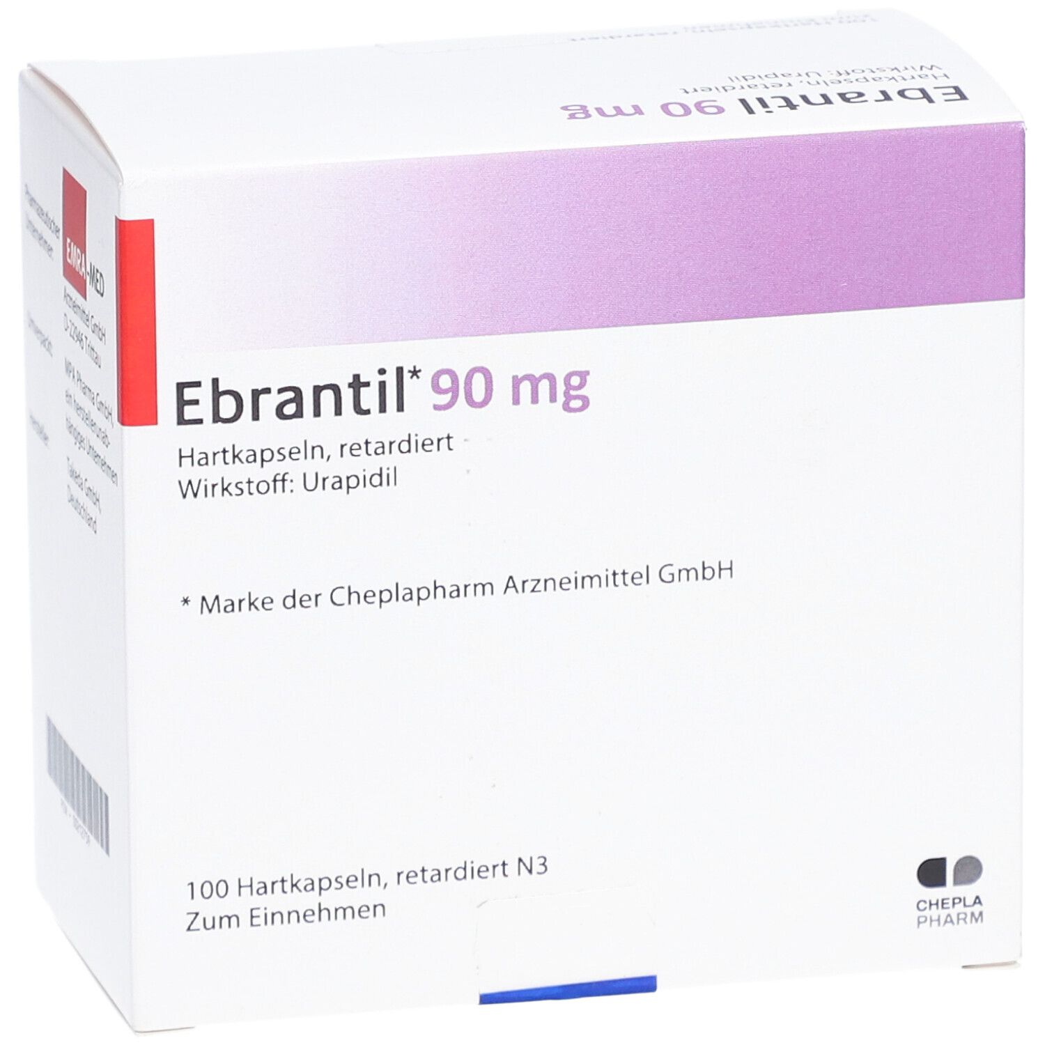 EBRANTIL 90 mg Retardkapseln