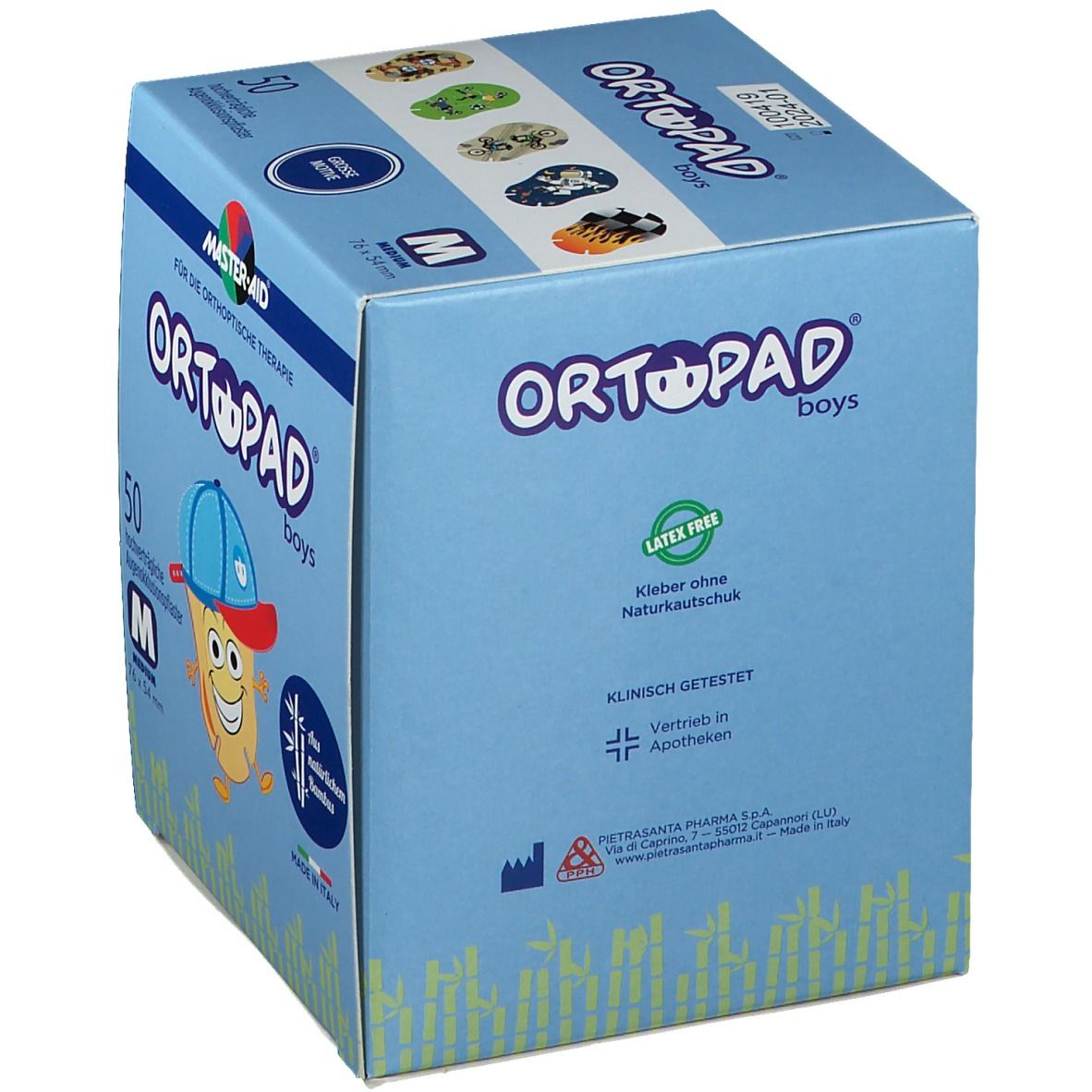 Ortopad for boys medium Augenokklusionspflaster