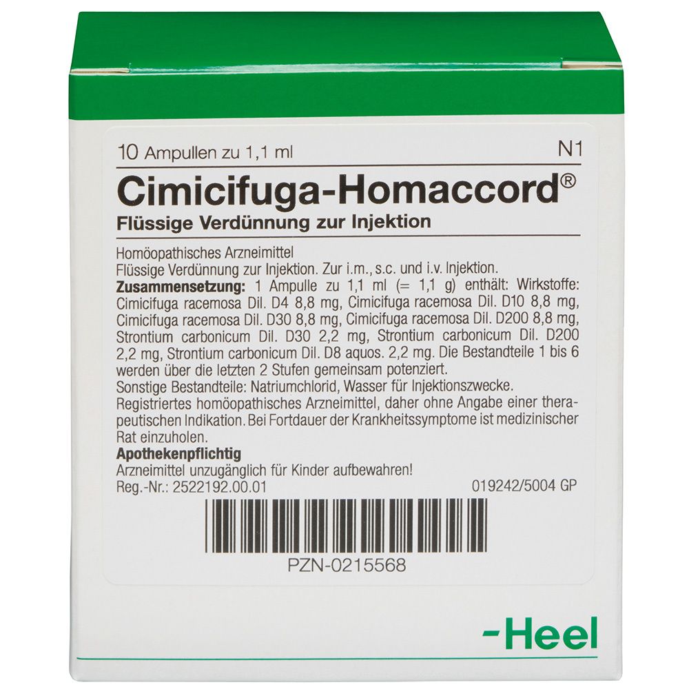 Cimicifuga-Homaccord® Ampullen