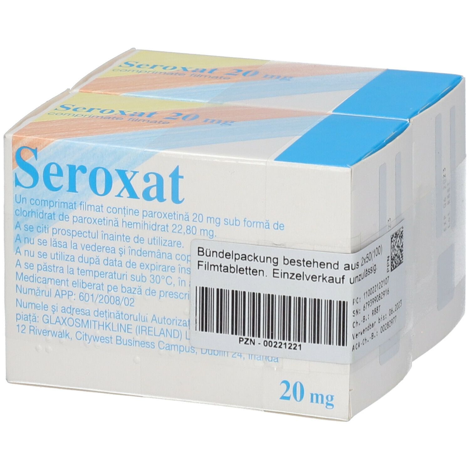 Seroxat® 20Mg