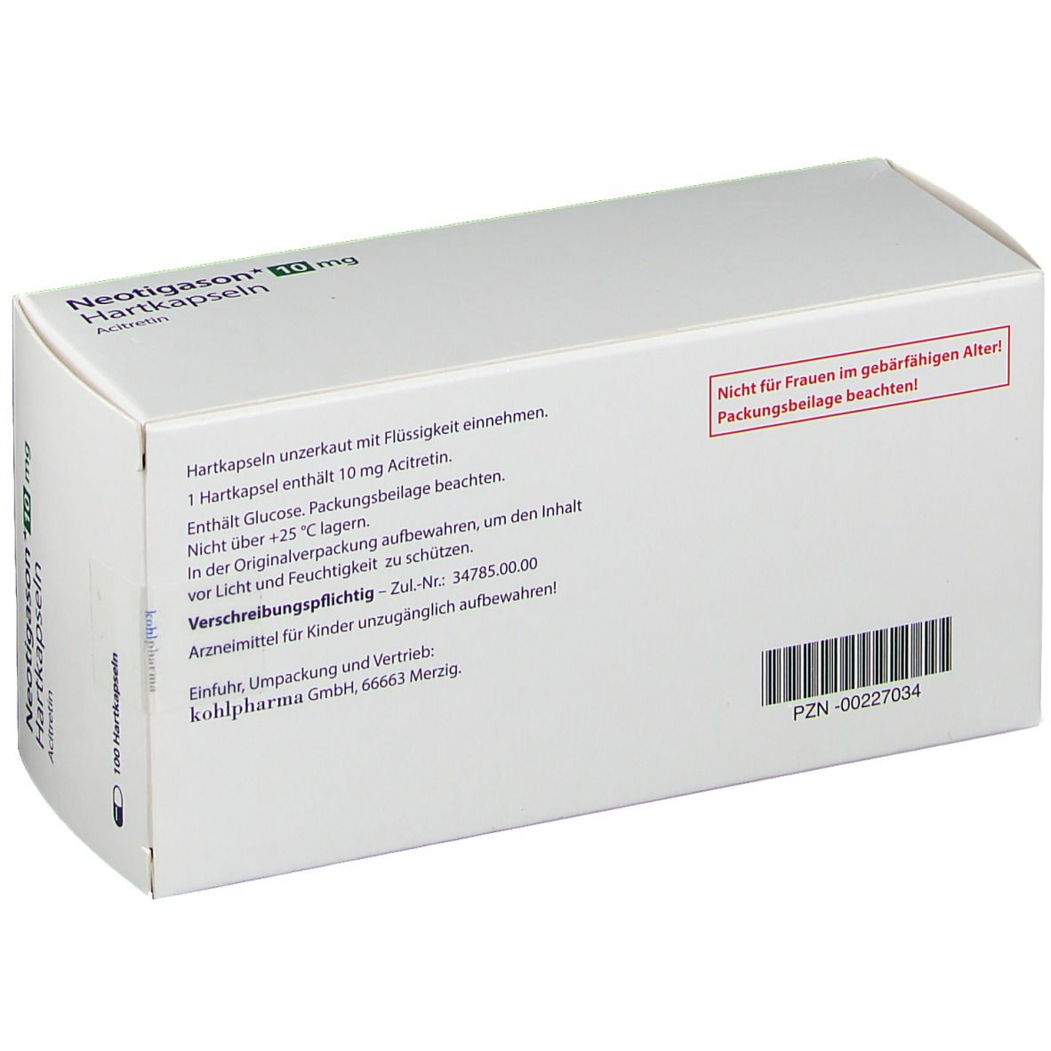 Neotigason® 10 mg
