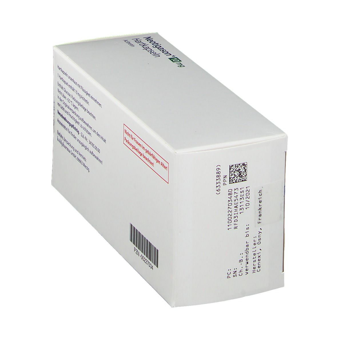 Neotigason® 10 mg