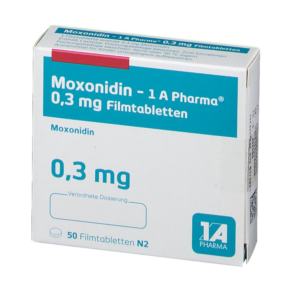 Moxonidin 1A Pharma® 0.3Mg