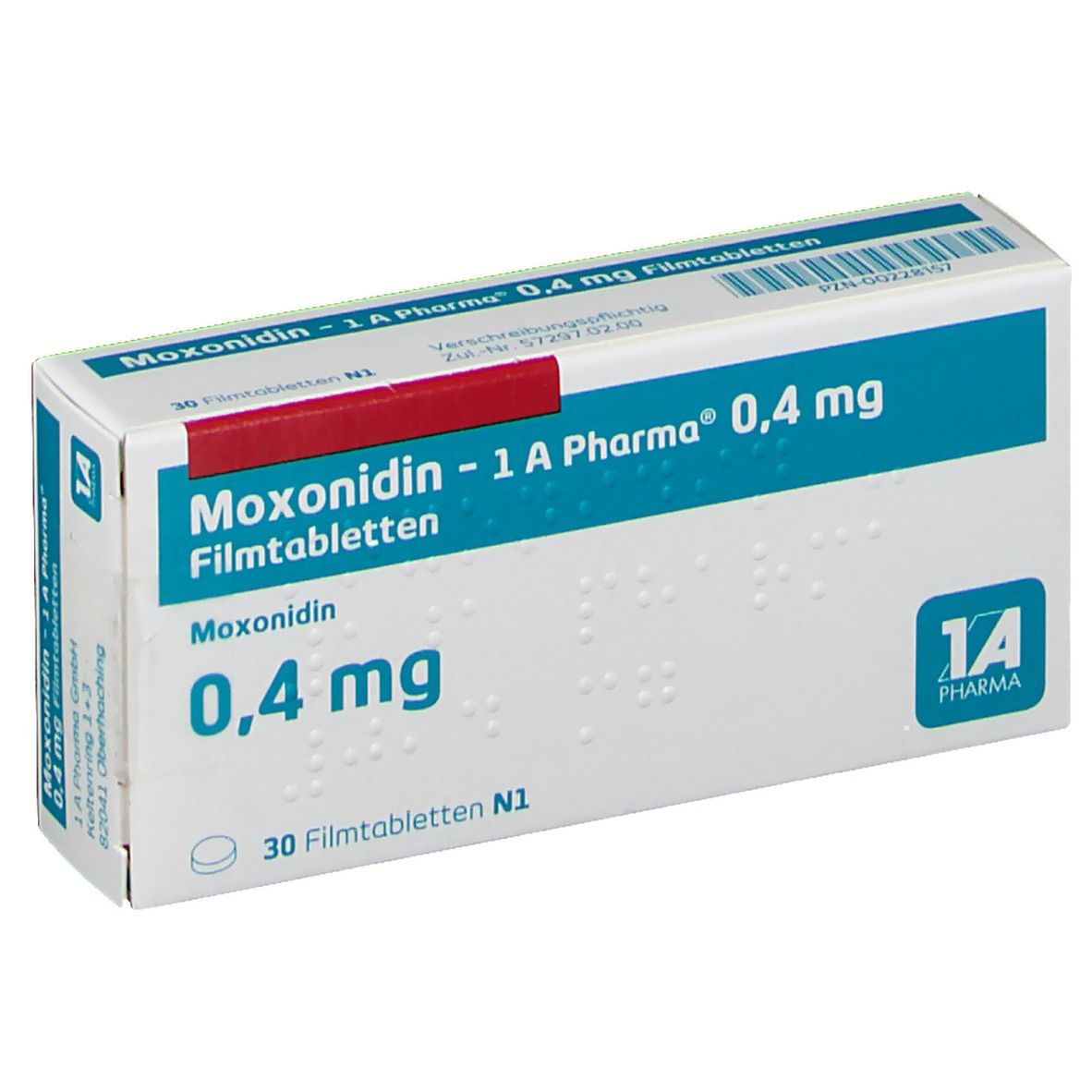 Moxonidin 1A Pharma® 0.4Mg