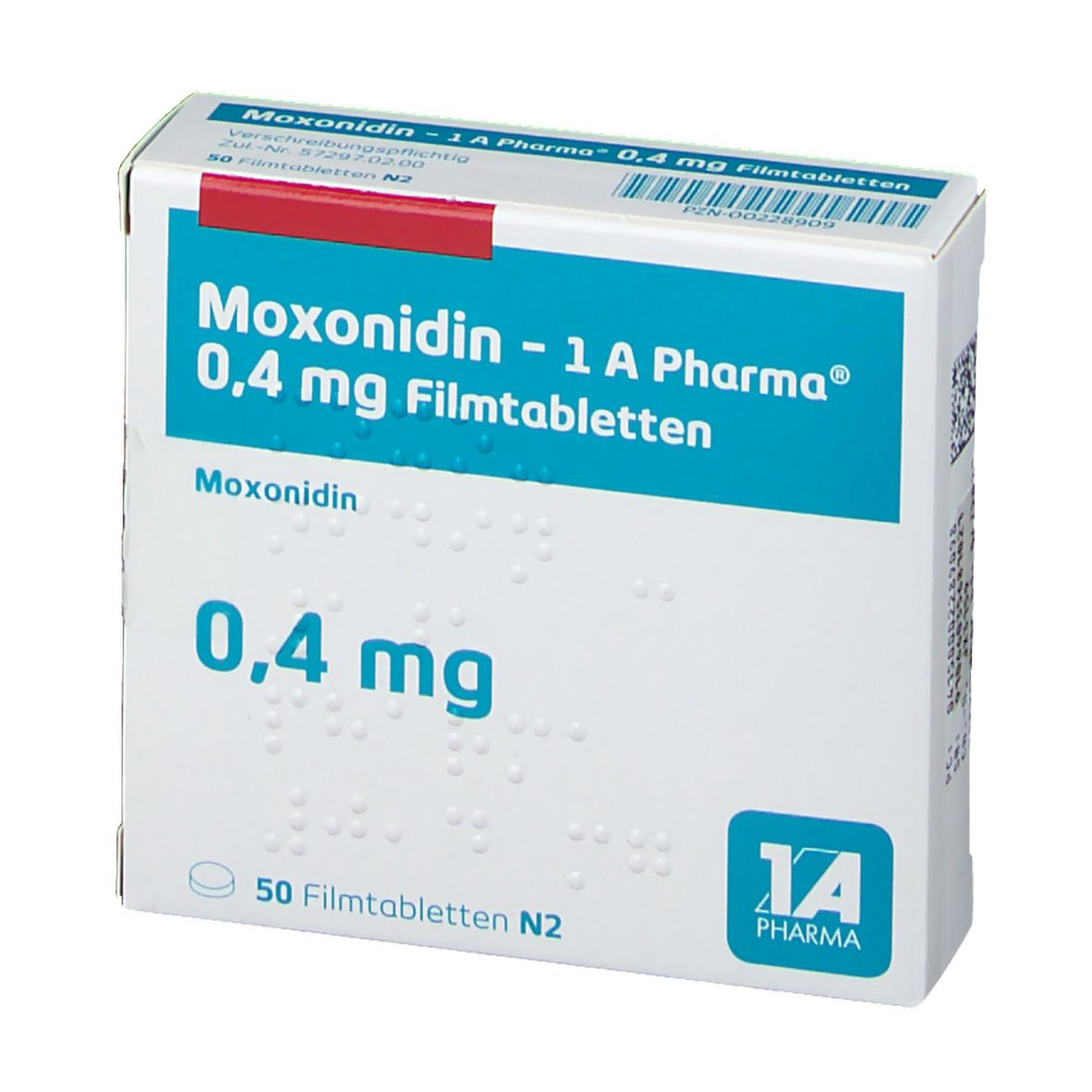 Moxonidin 1A Pharma® 0.4Mg