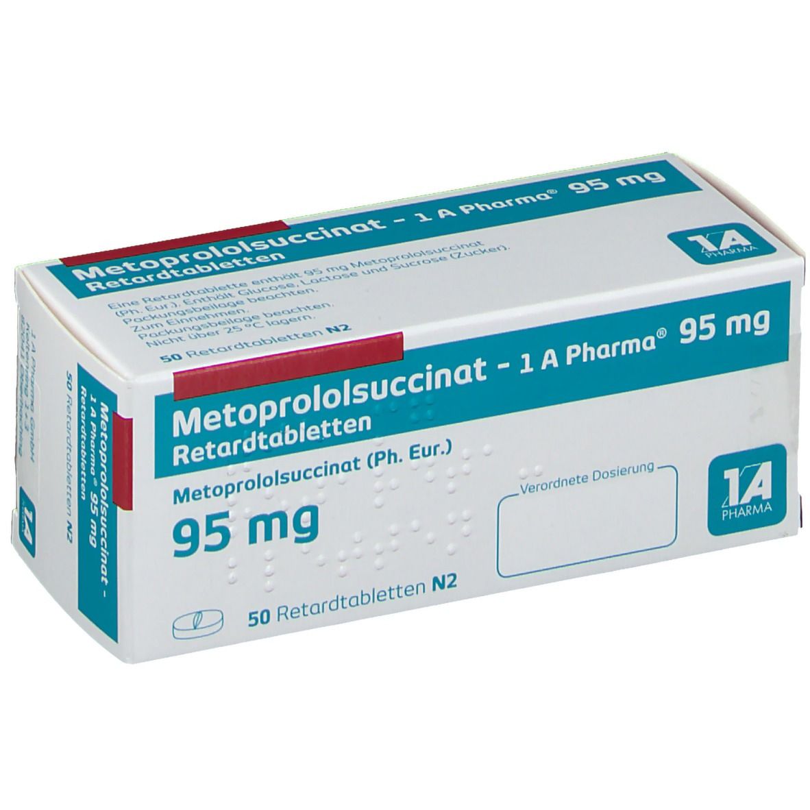 Metoprololsuccinat 1A 95Mg