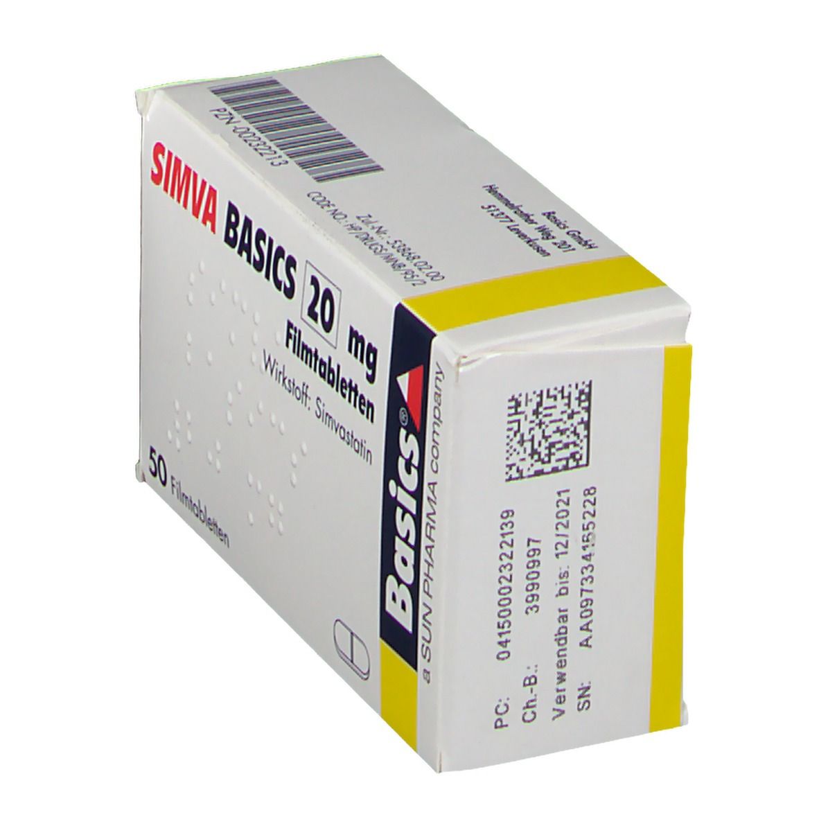 SIMVA BASICS 20 mg