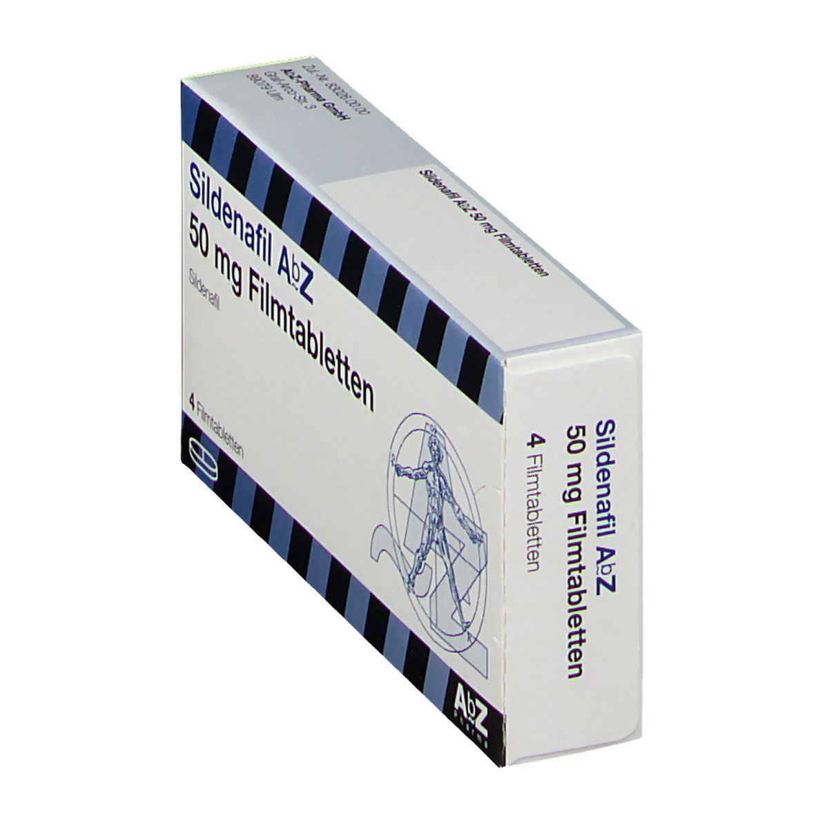 Sildenafil AbZ 50 mg Filmtabletten 4 St