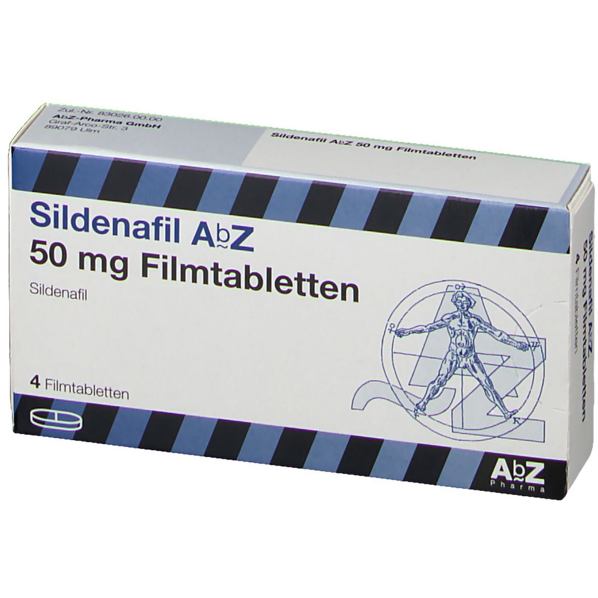 Sildenafil AbZ 50 Mg 4 St Mit Dem E-Rezept Kaufen - Shop Apotheke