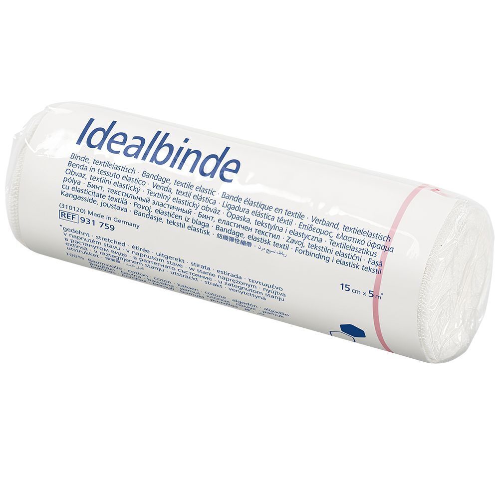 HARTMANN Idealbinden ohne Verbandklammer 15 cm x 5 m