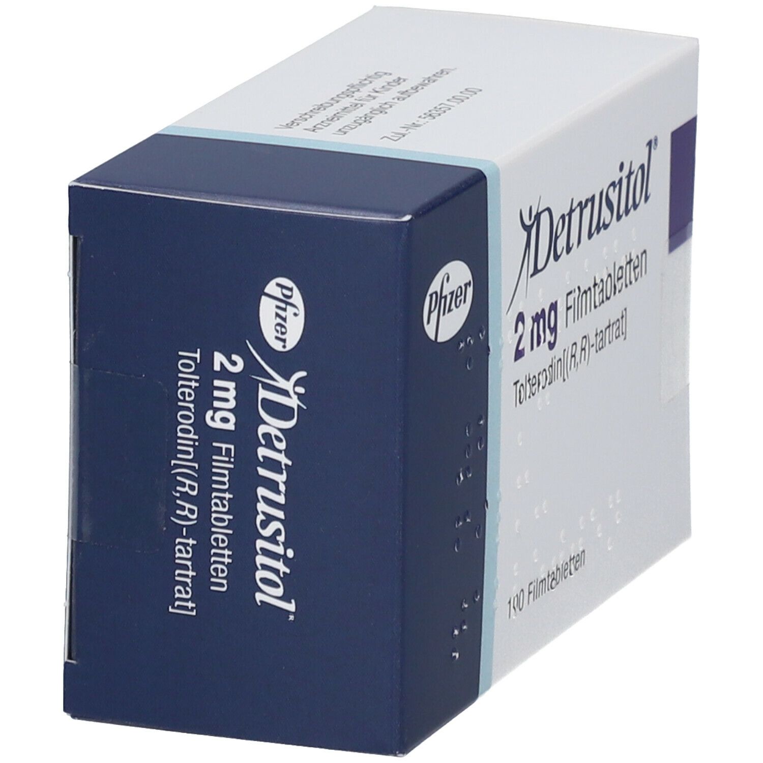 Detrusitol 2 mg Filmtabletten 100 St