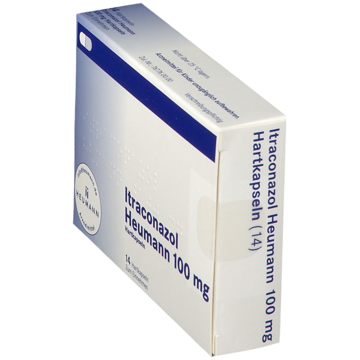 Itraconazol Heumann 100 mg Hartkapseln 14 St