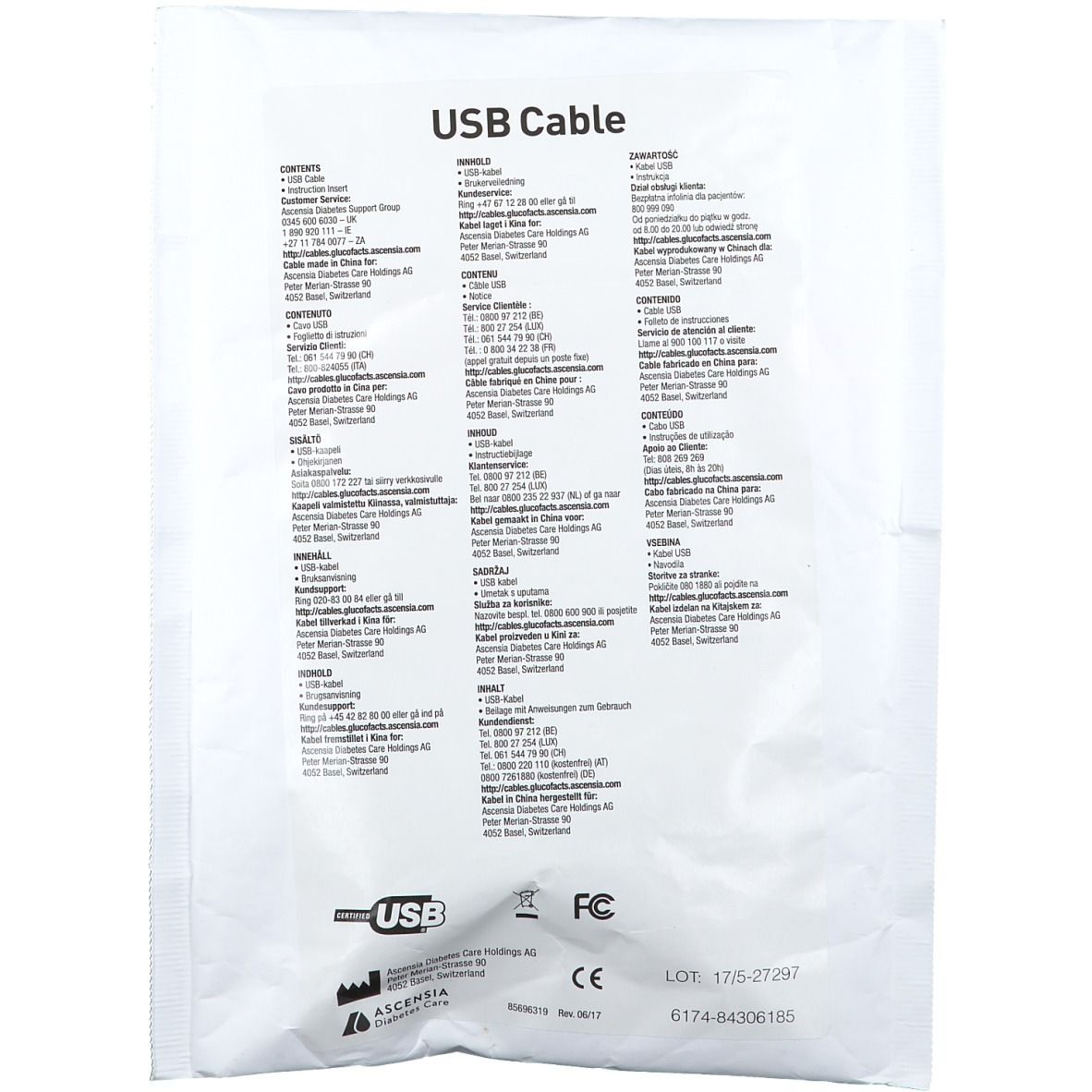 Bayer USB Kabel