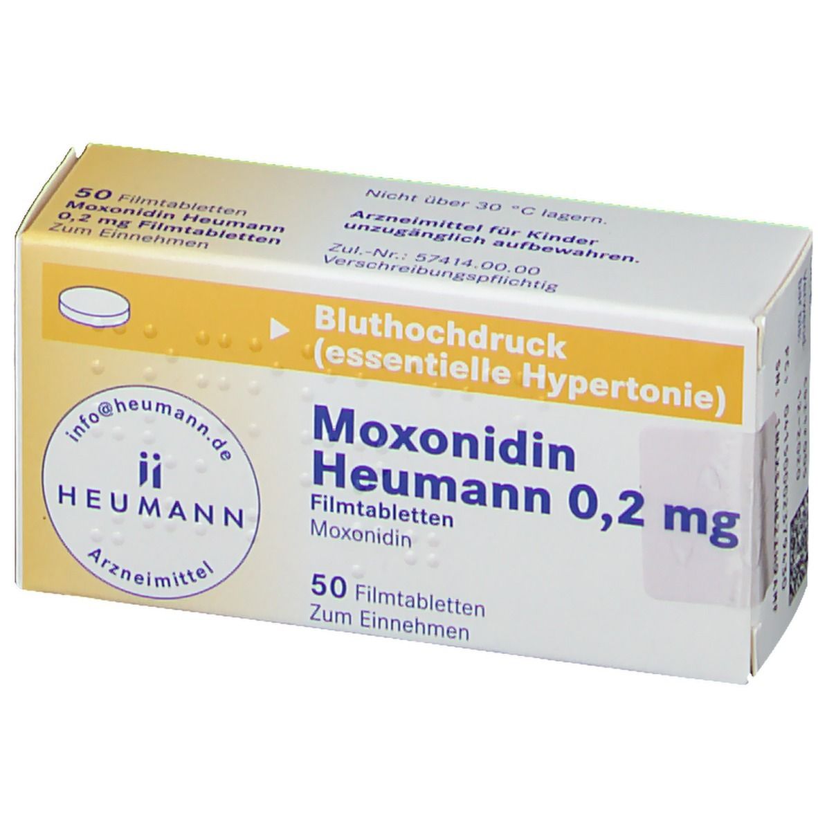 Moxonidin Heumann 0,2 mg