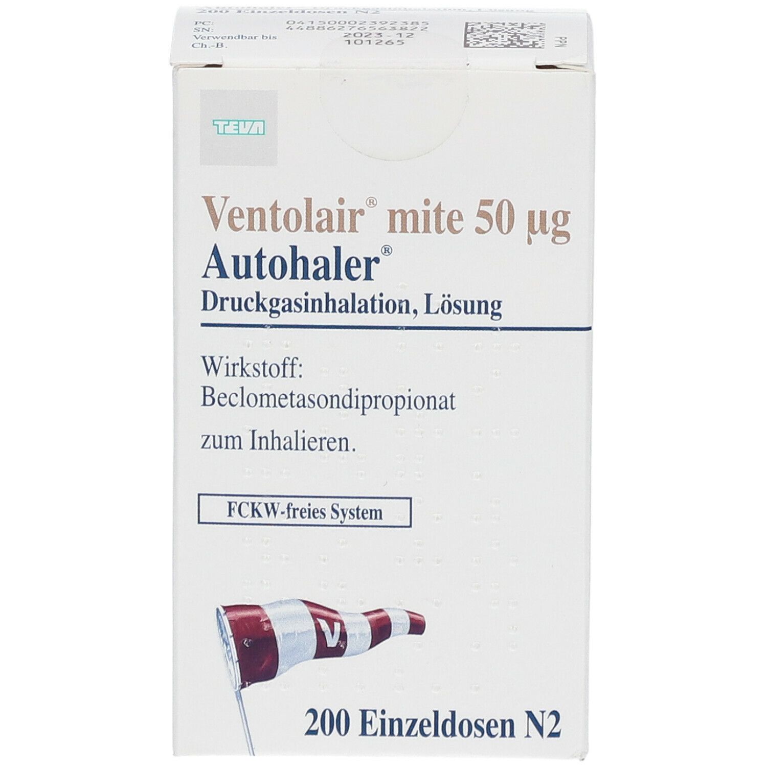 Ventolair® mite 50 µg Autohaler®