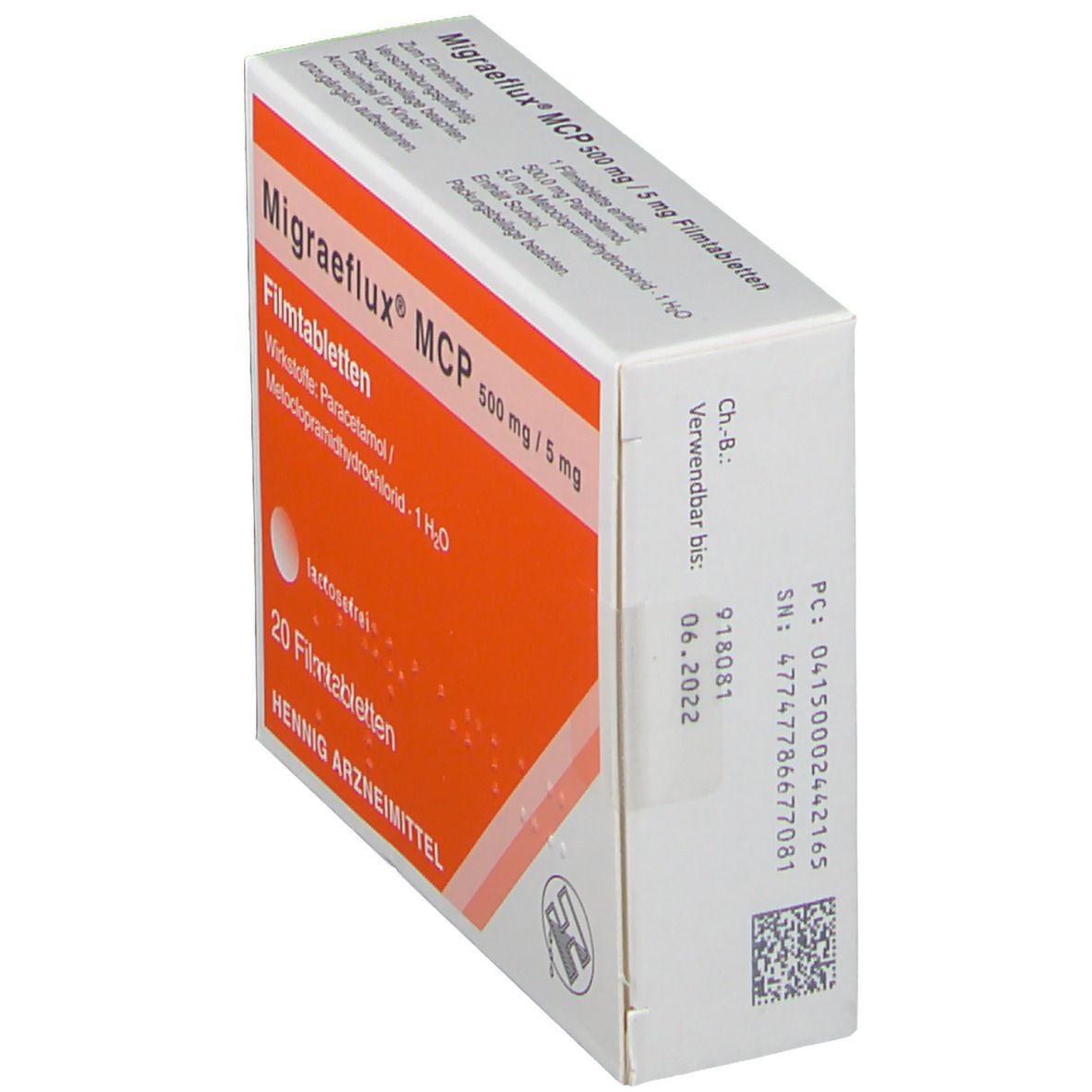 Migraeflux® MCP 500 mg/5 mg