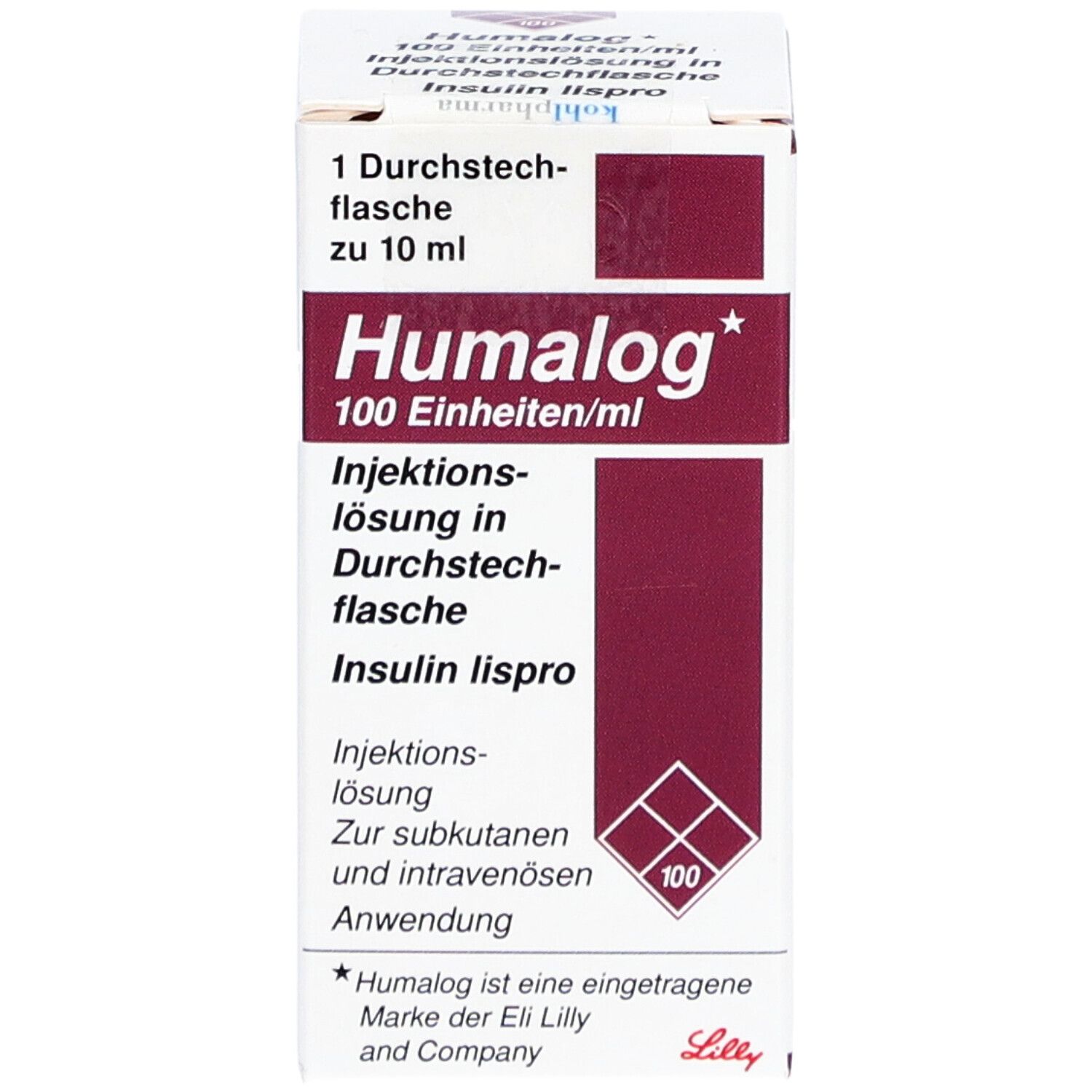 Humalog 100 E/ml