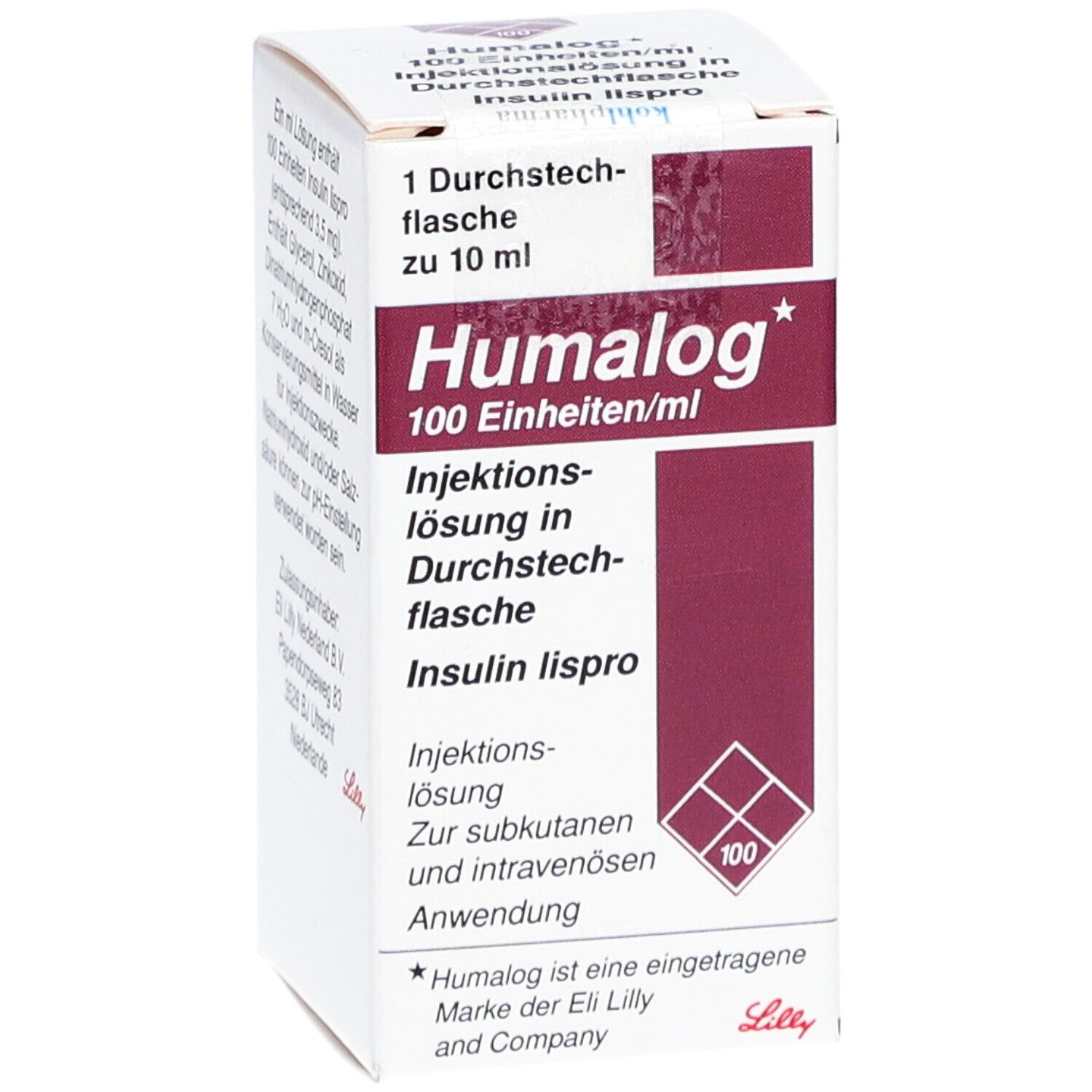 Humalog 100 E/ml