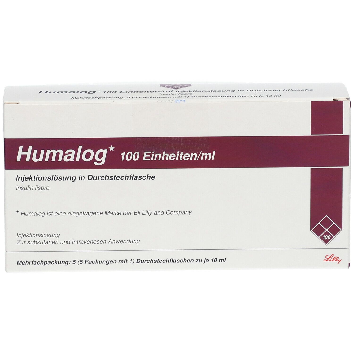 HUMALOG 100 E/ml