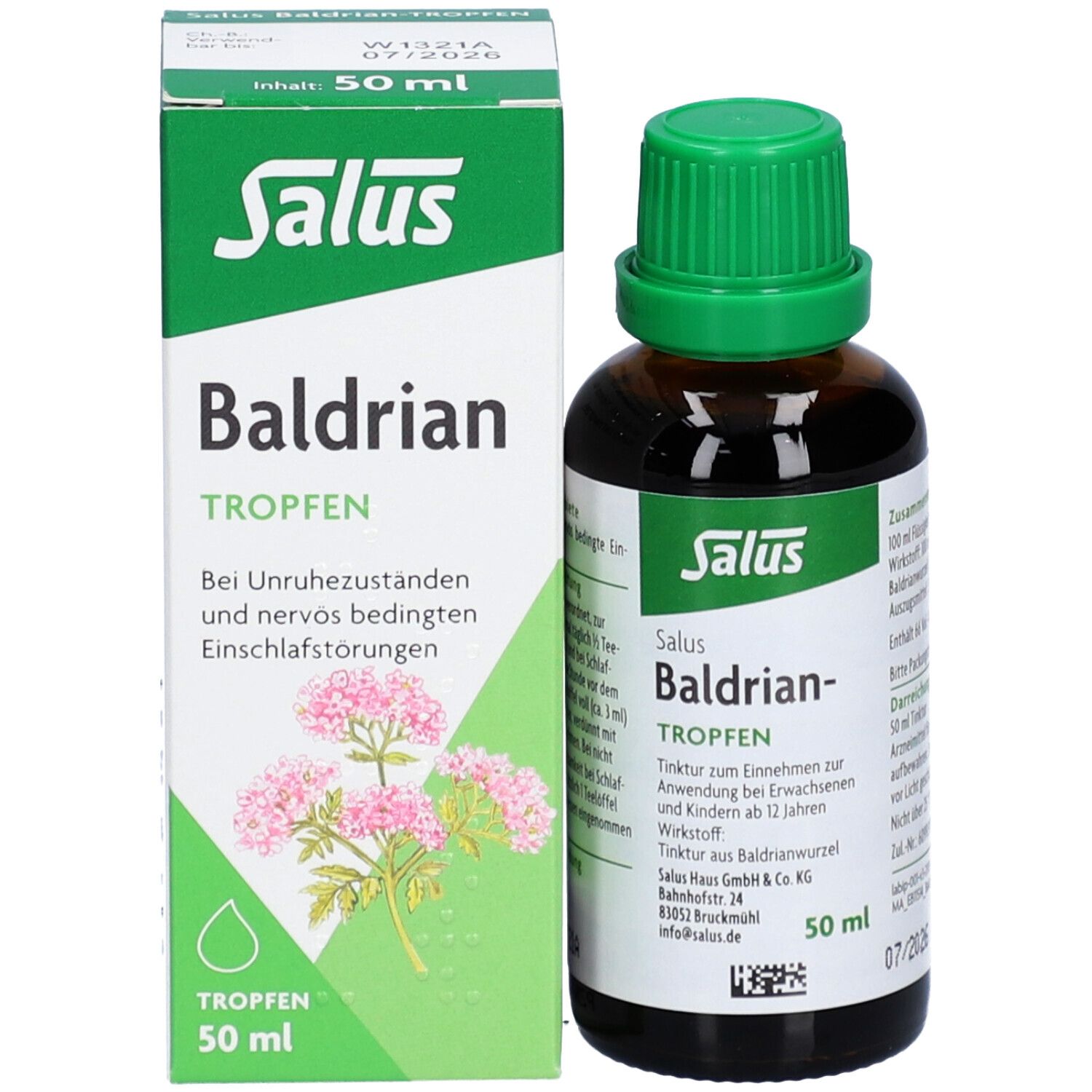 Salus® Bio Baldrian-Tropfen 50 ml - shop-apotheke.com